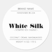 Faltschachtel für die Faltschachtel Runder Aufkleber (Vorderseite)