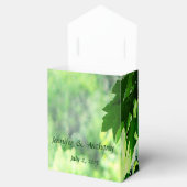 Faltschachtel für die Gastgeschenk Hochzeit Geschenkschachtel (Geöffnet)