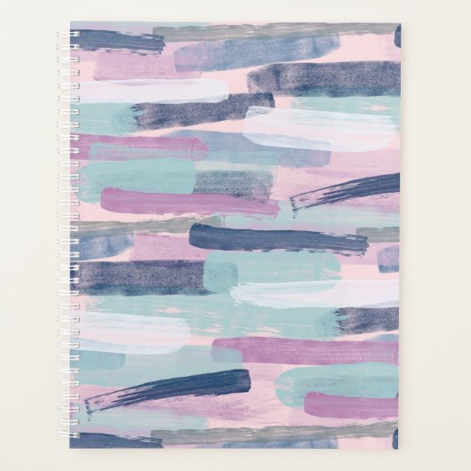 Faltschachtel für verdünnte Pastellstreifen Planer (Vorderseite)