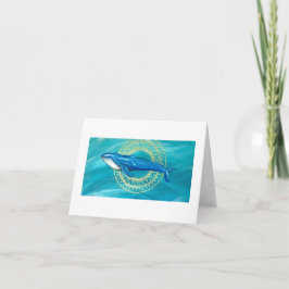 Faltschachtel für Whale Karte