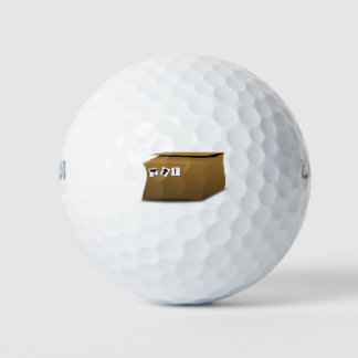 Faltschachtel Golfball