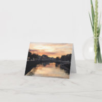 Faltschachtel-Grußkarte - Dublin, Irland