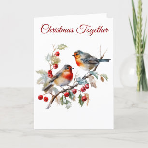 Faltschachtel Holiday Card-Elegante Viktorianische Feiertagskarte