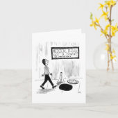 Faltschachtel (innen leer) karte (Gelbe Blume)