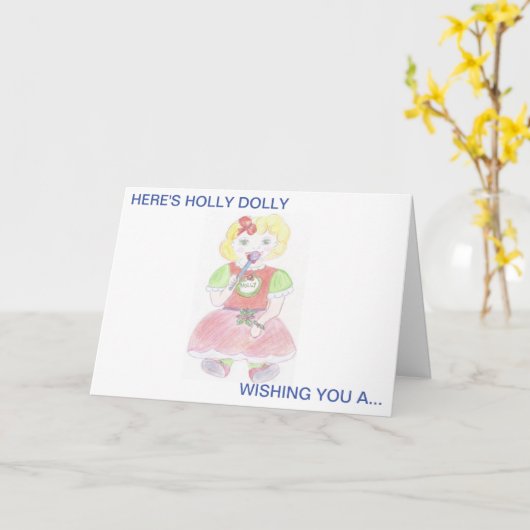 Faltschachtel Karte (Gelbe Blume)