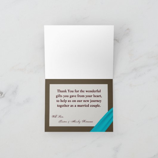 Faltschachtel: Kartenjagd Hirschknock Camouflage Dankeskarte (Innenseite)