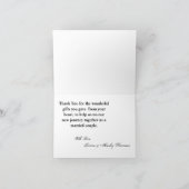 Faltschachtel mit dem Country-Holzschlüssel für me Dankeskarte (Innenseite)