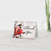 Faltschachtel mit dem Country-Holzschlüssel für me Dankeskarte (Vorderseite)