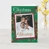 Faltschachtel Personalisierte Weihnachtskarte Karte (Gelbe Blume)