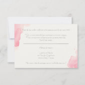 Faltschachtel RSVP Karte (Rückseite)