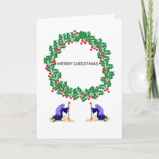 Faltschachtel Weihnachten : Frohe Weihnachten (Vorderseite)