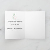 Faltschachtel Weihnachten : Frohe Weihnachten (Innenseite)