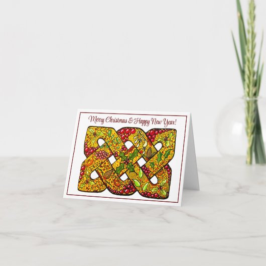 Faltschachtel Weihnachtskarte aus der Originalkuns Karte (Vorderseite)