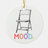 Faltstuhl Stimmung Montgomery Alabama Brawl Keramik Ornament (Vorne)