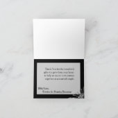 Faltt Dankeschön Card Art Deco Roaring 20er GATSBY Dankeskarte (Innenseite)