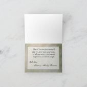 Faltt Dankeschön Card Mason Jar Kerzenhalter Cou Dankeskarte (Innenseite)