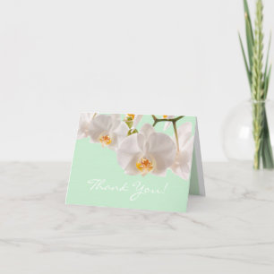 Faltt Dankeschön Kartengrün & Orchid Dankeskarte