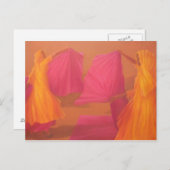 Faltung Saris 2010 Postkarte (Vorne/Hinten)