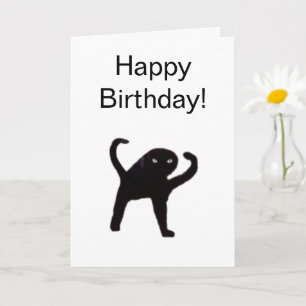 Falzkarte Verfluchte Cat Meme Karte