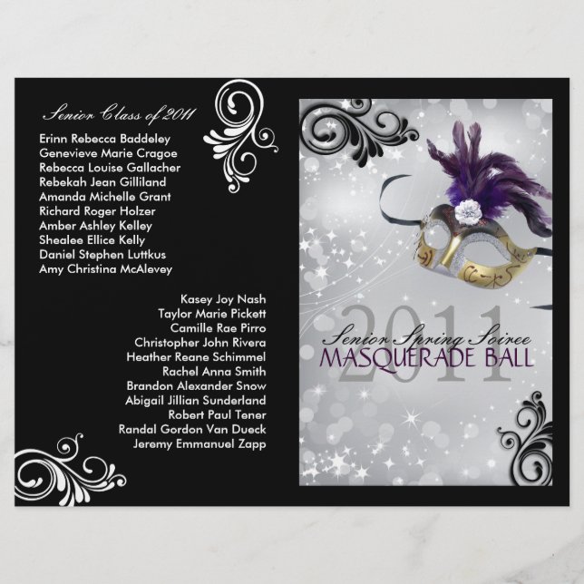 Falzmasquerade - Booklet-Abdeckung (Vorderseite)