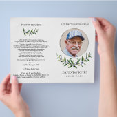 Falzprogramm, Olivenkranz und Silber Flyer (Hand)