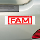 Fam Briefmarke Autoaufkleber (Auf Auto)