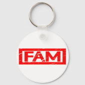 Fam Briefmarke Schlüsselanhänger (Rückseite)