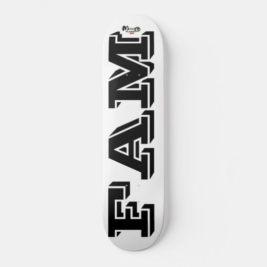 FAM-Skateboard Skateboard (Vorderseite)