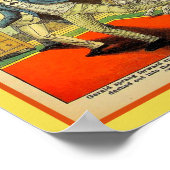 Fame and Fortune Weekly 1907 Dime Novel Poster (Ecke)