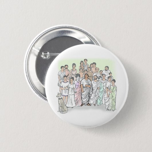 Familia Caecilii Button (Vorne & Hinten)
