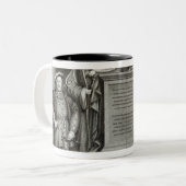 Familia Regia Zweifarbige Tasse (Vorderseite Links)