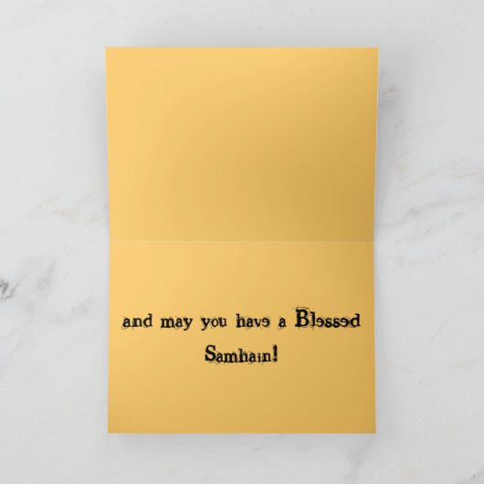 Familiar Karte (Innenseite)