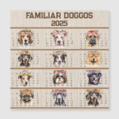 Familiäre Doggos #1 2025 Magnetkarte (Vorderseite)