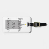 Familiare Forever Mormon Lds Temple Gepäckanhänger (Vorderseite horizontal)