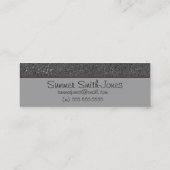 Familiäre winzige Visitenkarten für Familien-Infos Telefonnummerkarte (Rückseite)