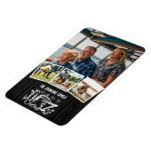 Familiärer Cruise-Sake & Custom 4 Foto-Rahmen Magnet (Linke Seite)