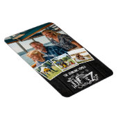 Familiärer Cruise-Sake & Custom 4 Foto-Rahmen Magnet (Rechte Seite)