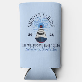 Familiäres Matching Cruise Vacation Name & Year Selters Dosenkühler