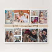 Familie 10 Multiple Foto Beste Oma je Puzzle (Horizontal)