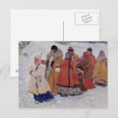 Familie, 1909 postkarte (Vorne/Hinten)