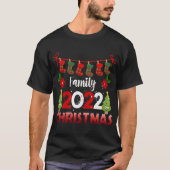 Familie 2022 Weihnachten T-Shirt (Vorderseite)