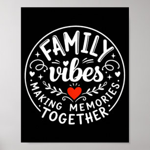 Familie 2026 Stimmung Urlaub Erinnerungen Familie Poster