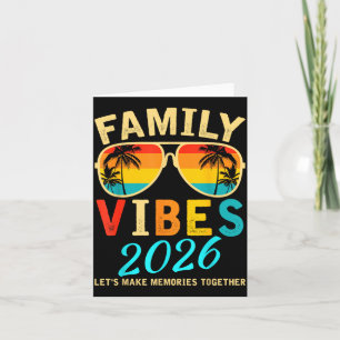 Familie 2026 Vibes Familienzusammenkunft Urlaub Ma Karte