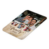 Familie 4 FotoCollage Magnet (Linke Seite)