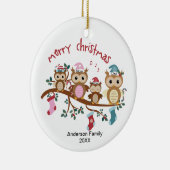 Familie 4 Schüssel Weihnachten Keramik Ornament (Rechts)