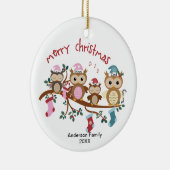 Familie 4 Schüssel Weihnachten Keramik Ornament (Rechts)