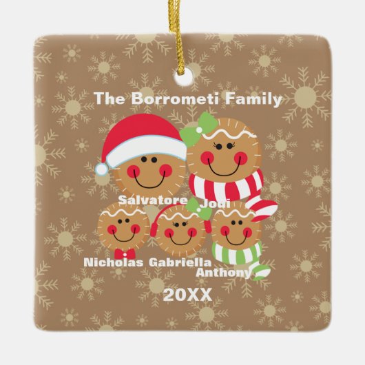 Familie 5 der keramikornament (Vorderseite)