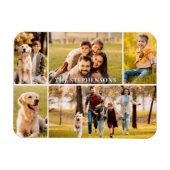 Familie 5 Name der Fotokollektion Magnet (Horizontal)