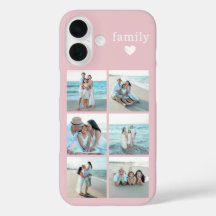 Familie 6 Foto Blush Rosa
