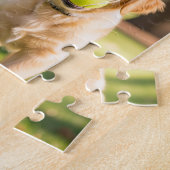 Familie 6 FotoCollage Minimalistisch Einfach Puzzle (Seite)